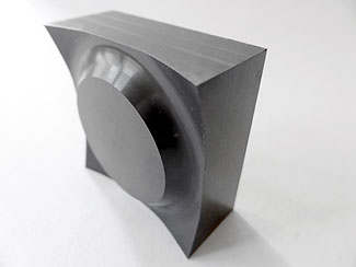 Schneidkrone 43 x 43 x 19,5 mm - Konus rückseitig
